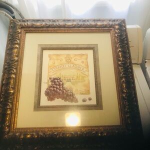 Vintage Chianti Classico Framed Art